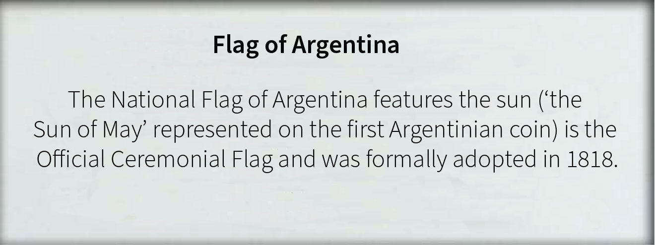 Argentina - Flag with Pole