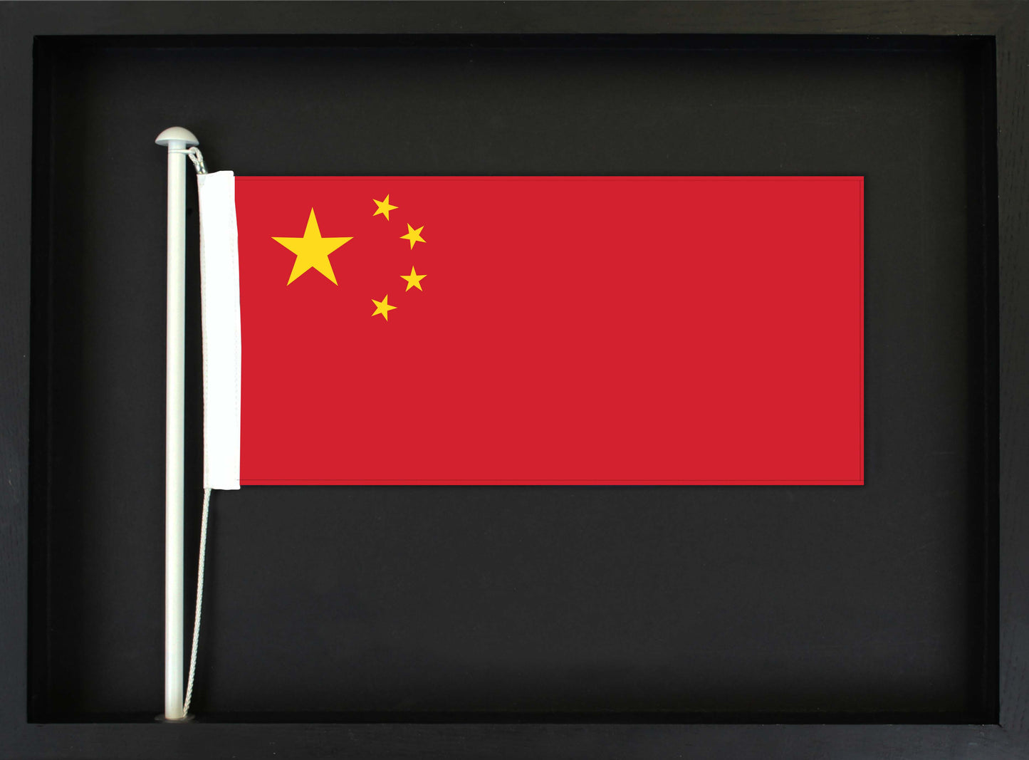 China- Flag with Pole