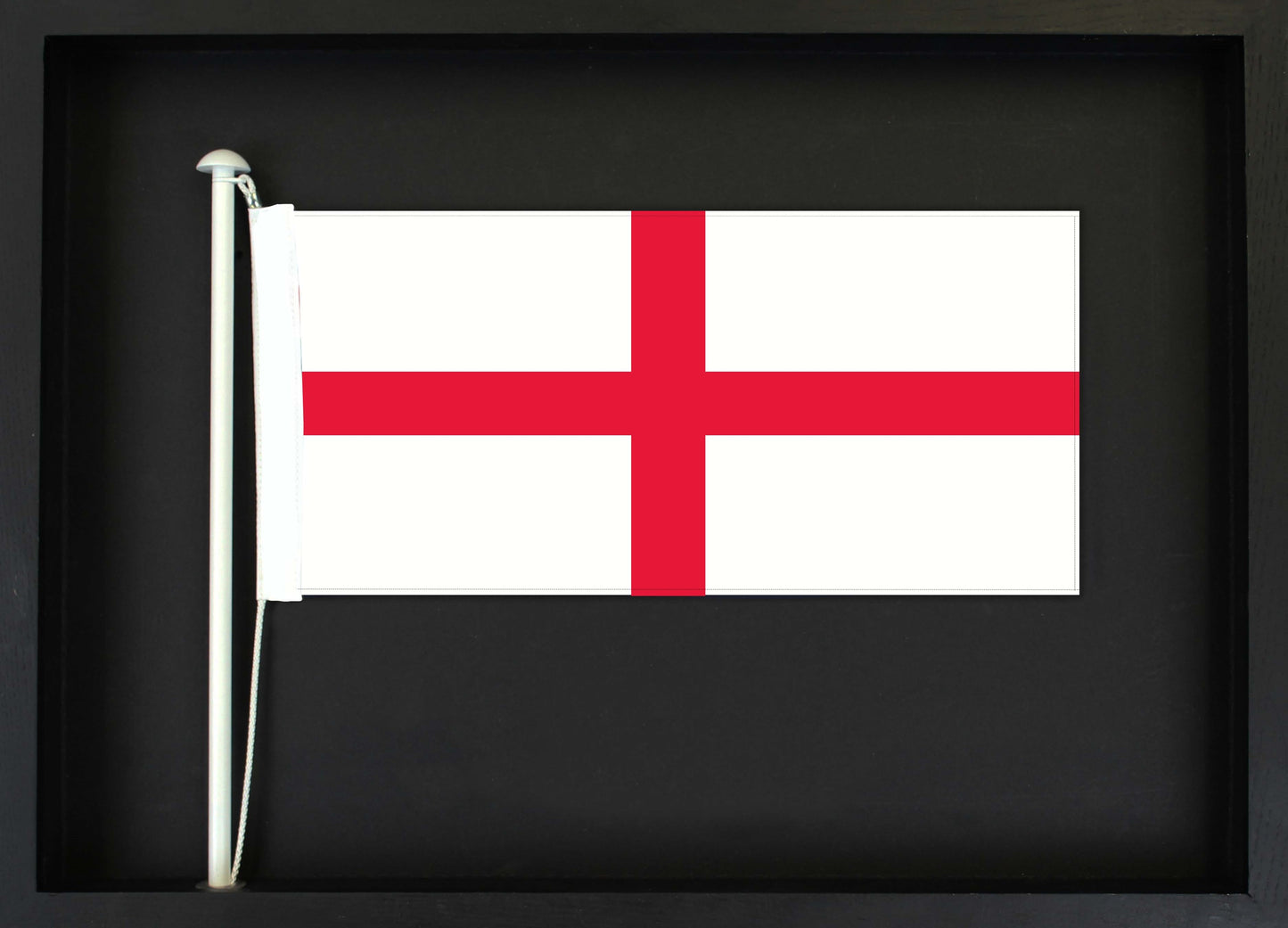 England - Flag with Pole