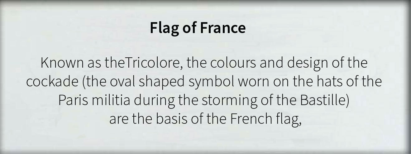 France- Flag with Pole