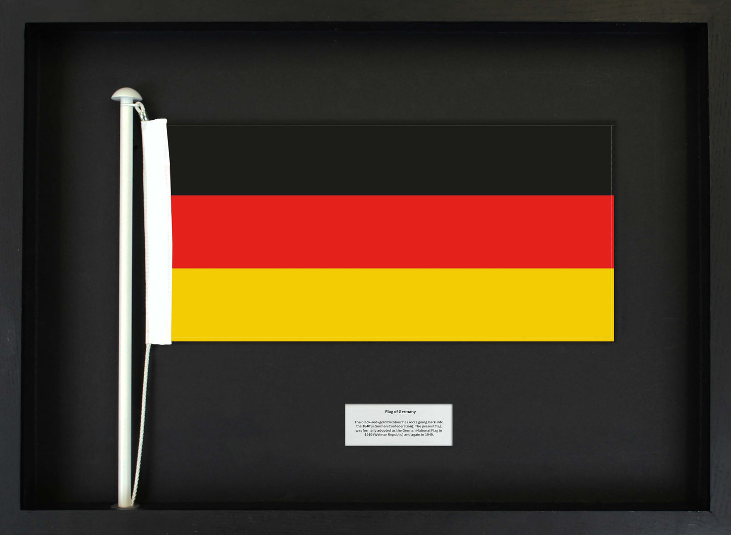 Germany- Flag with Pole