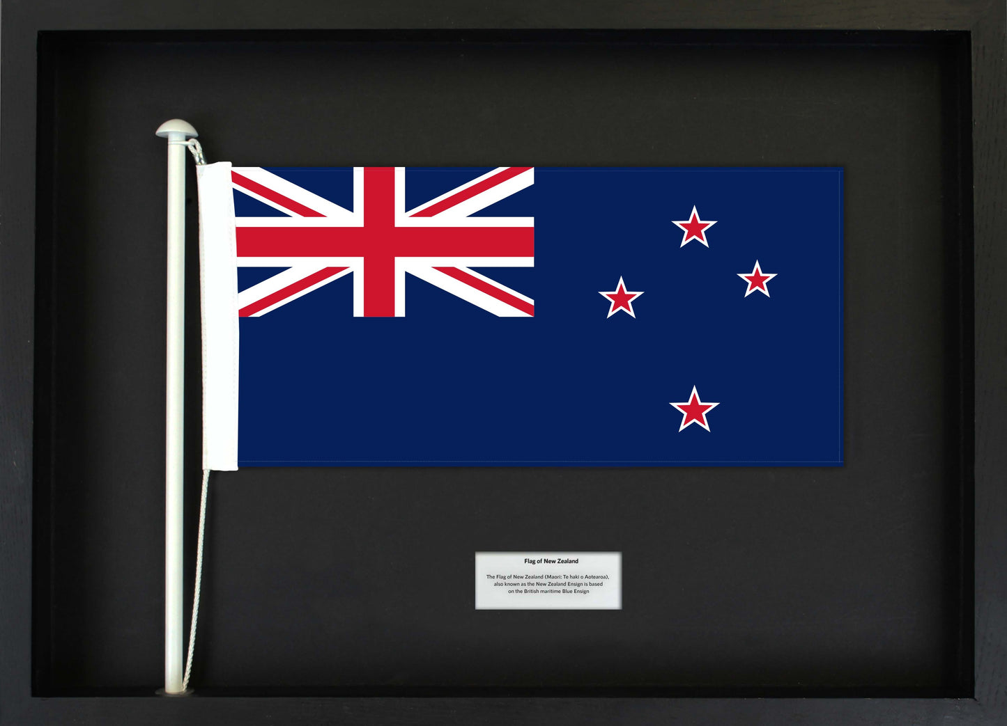 New Zealand - Flag with Pole