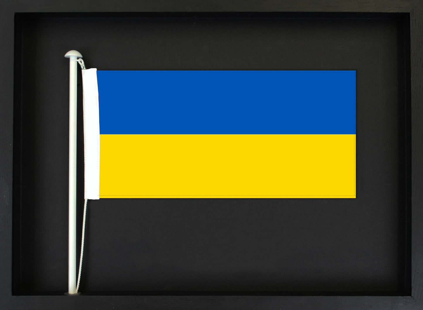 Ukraine- Flag with Pole