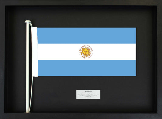 Argentina - Flag with Pole