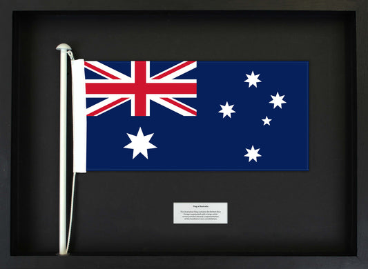 Australia- Flag with Pole