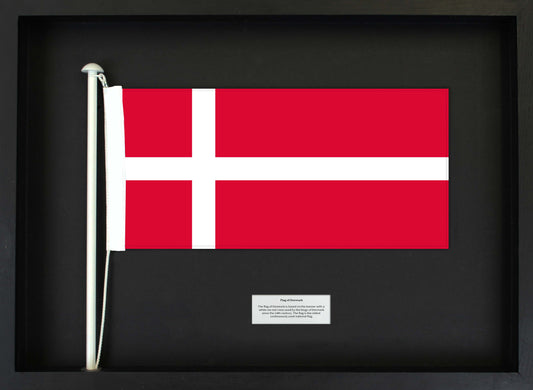 Denmark - Flag with Pole