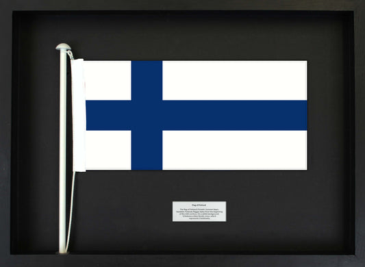 Finland - Flag with Pole