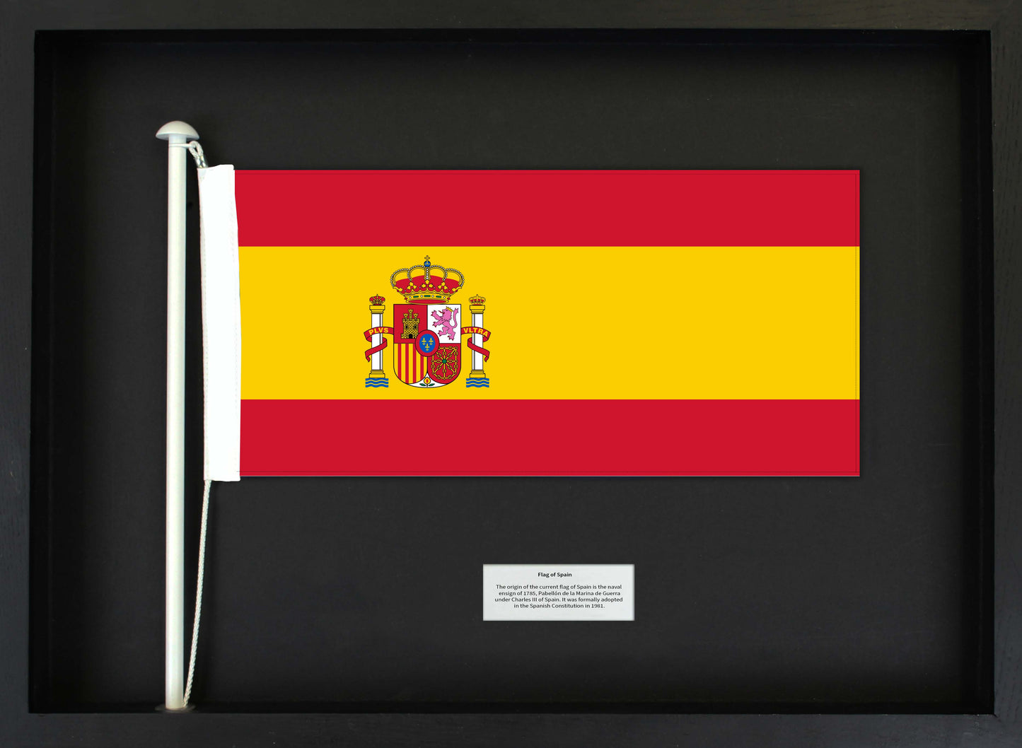 Spain - Flag with Pole